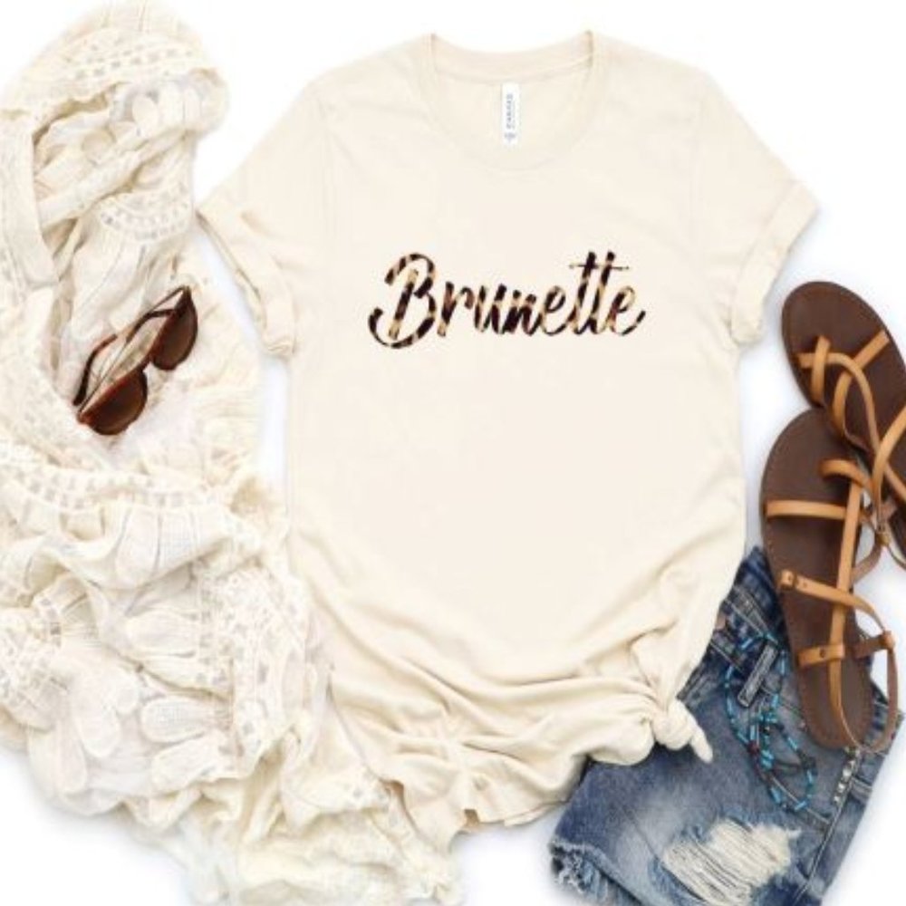Leopard Brunette Tee Shirt